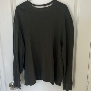 Long Sleeve Dark Green 2XL Men’s Cotton Shirt